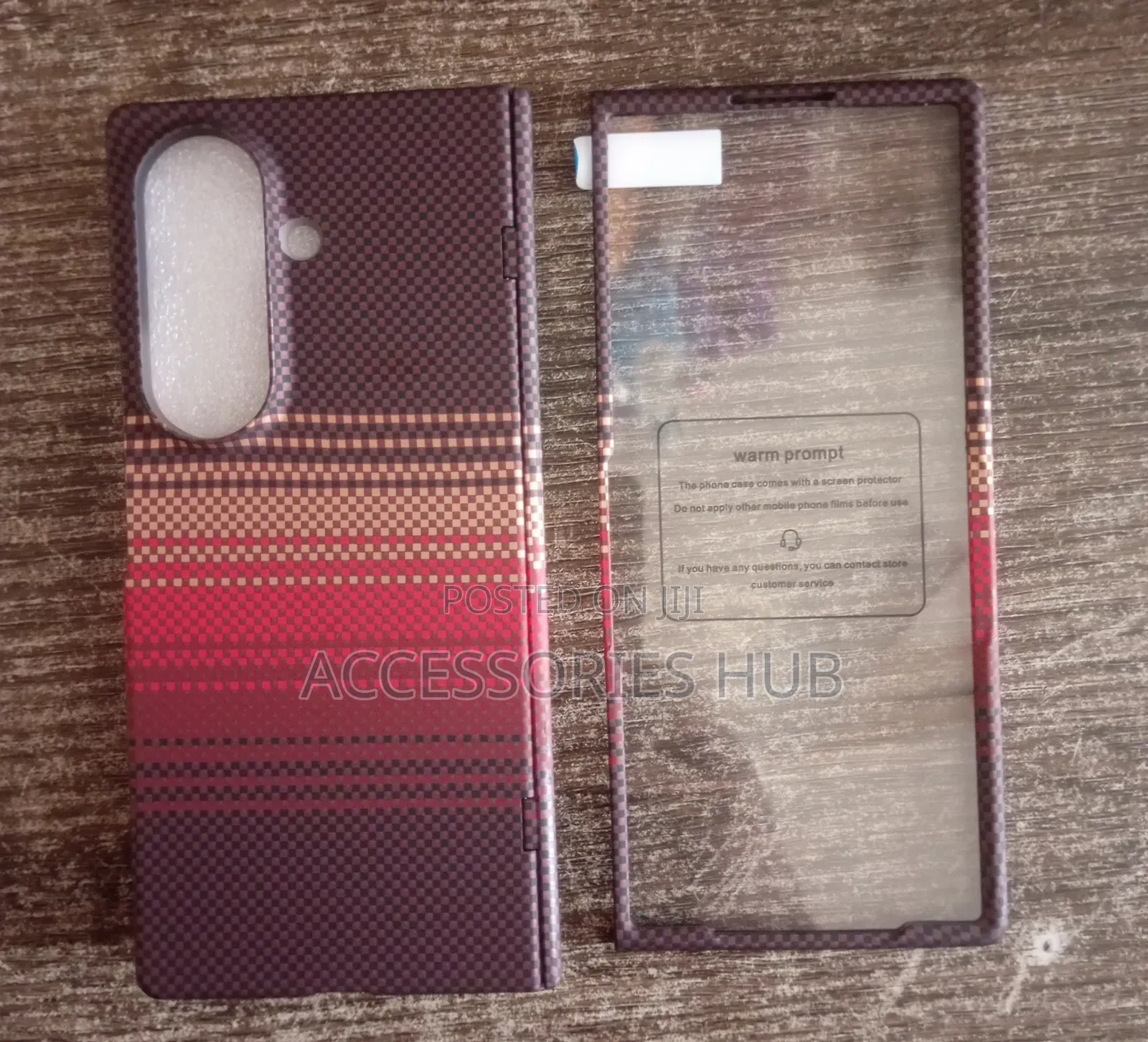 Z Fold 8 Ultra Carbon Fiber Case With Hinge Cover and Protector