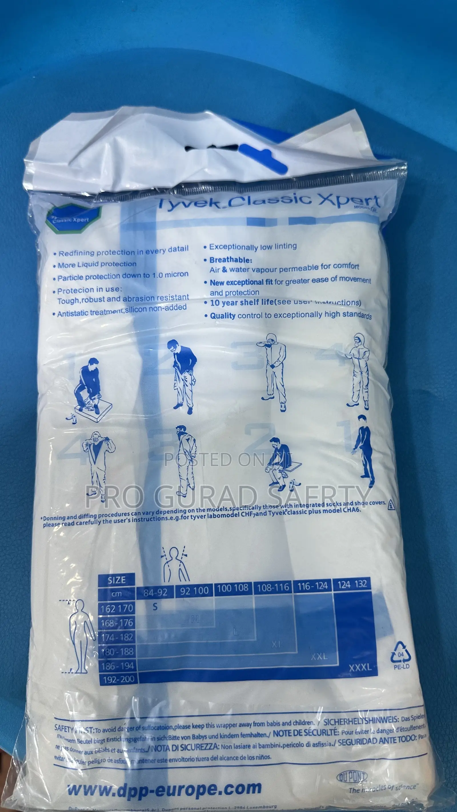 Tyvek Disposable Overall