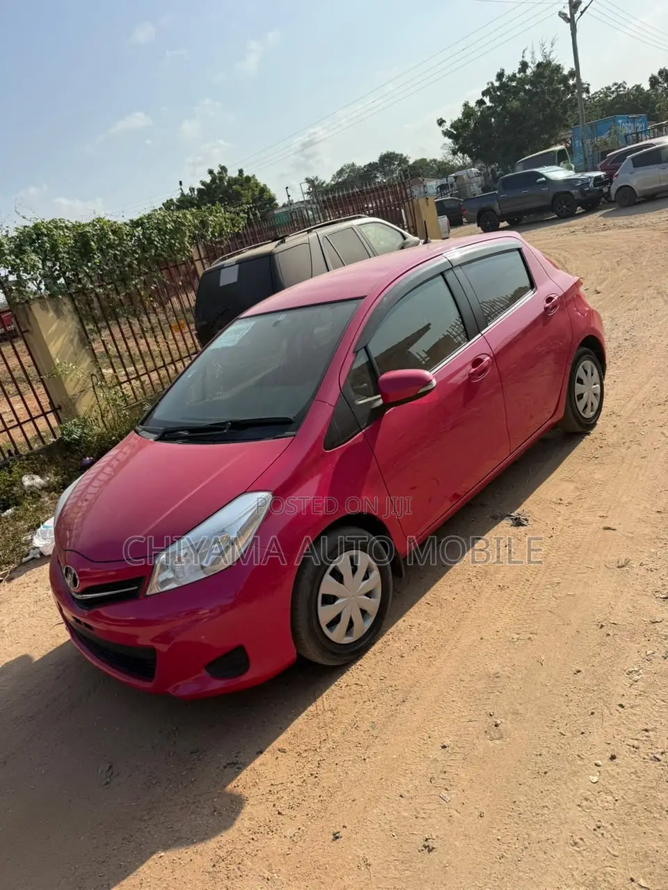 Toyota Vitz 2013 Pink