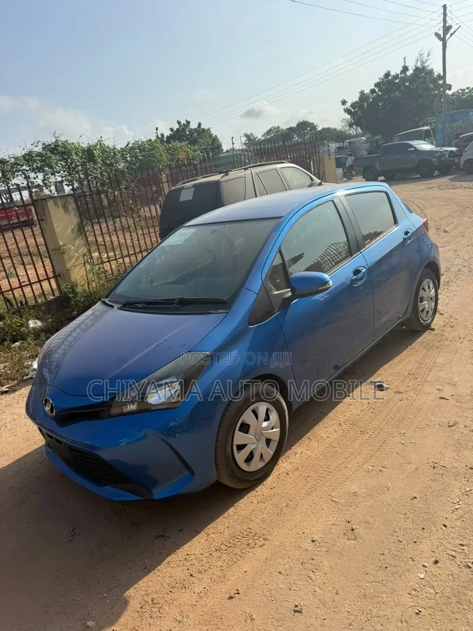 Toyota Vitz 1.3 FWD 3dr 2014 Blue