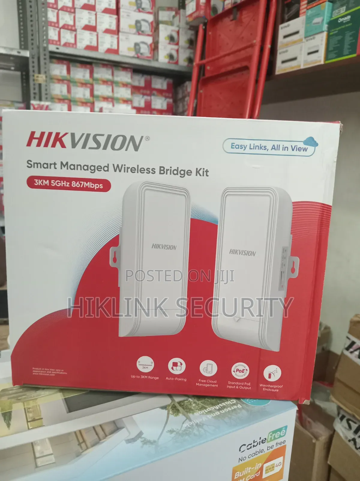 Hikvision 3KM 5GHz 867 MBPS