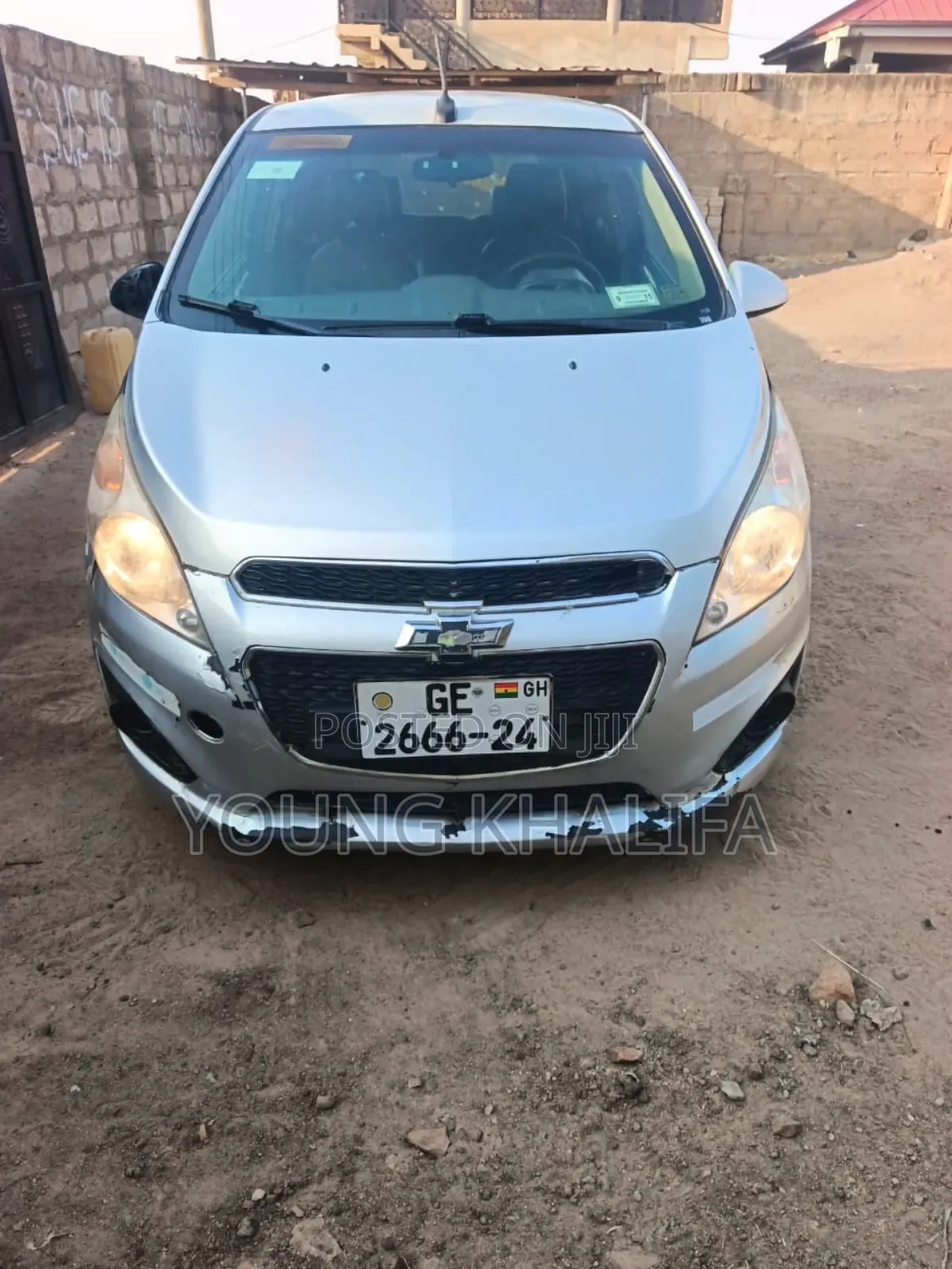 Chevrolet Spark 2014 Silver