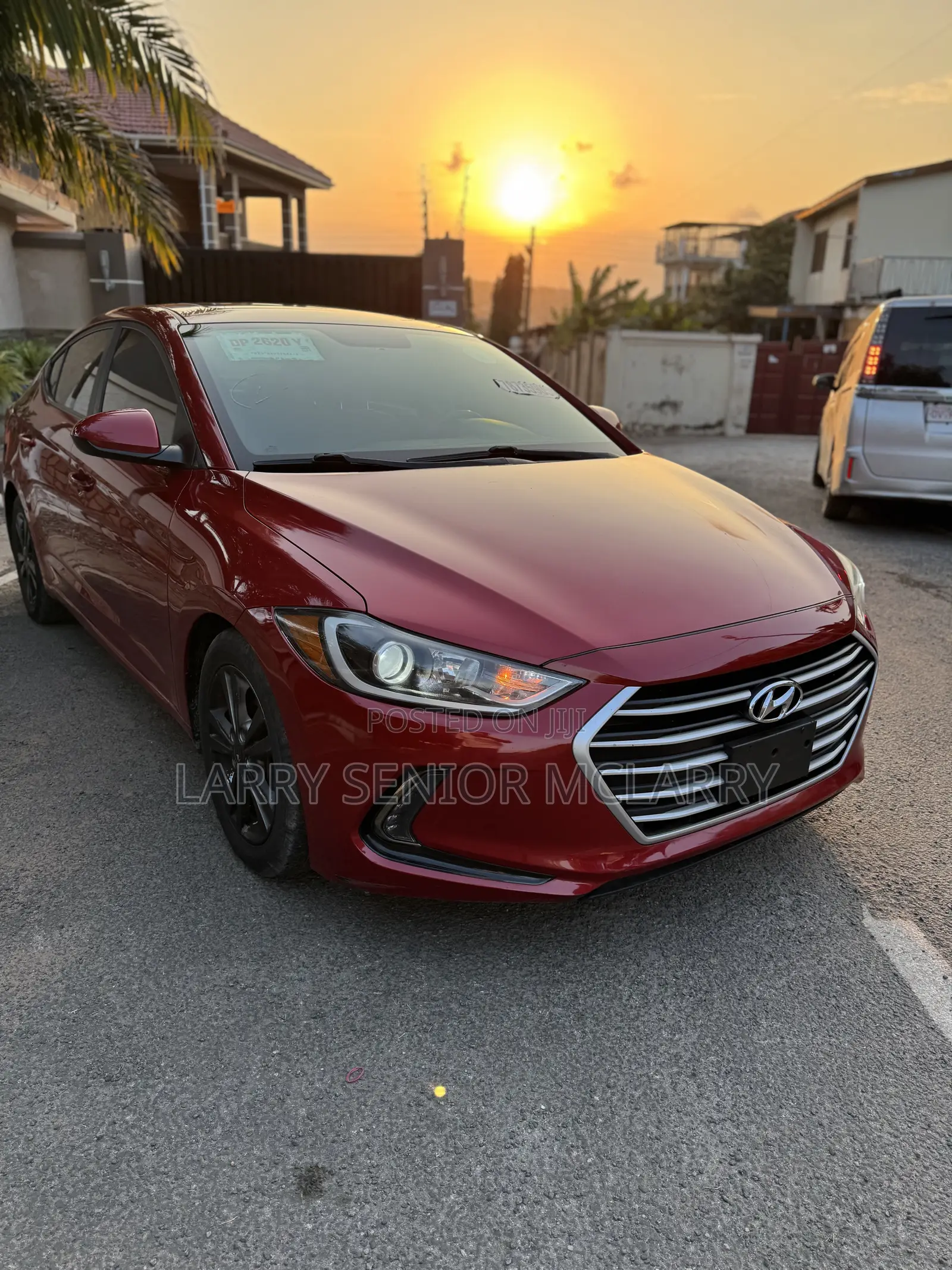 Hyundai Elantra Limited 2018 Red