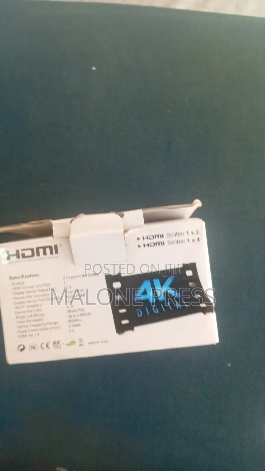 Hdmi Spliter 2 in 1 for TV and Hdmi Connection