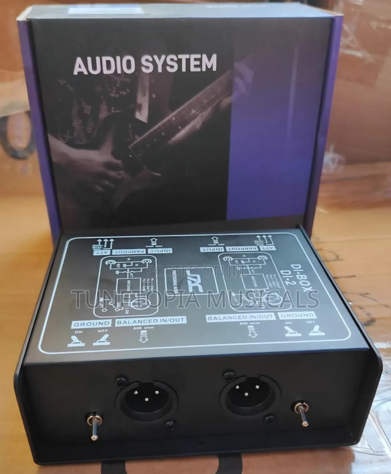 JAC DI-2 Two-Channel Passive Direct Injection (DI) Box