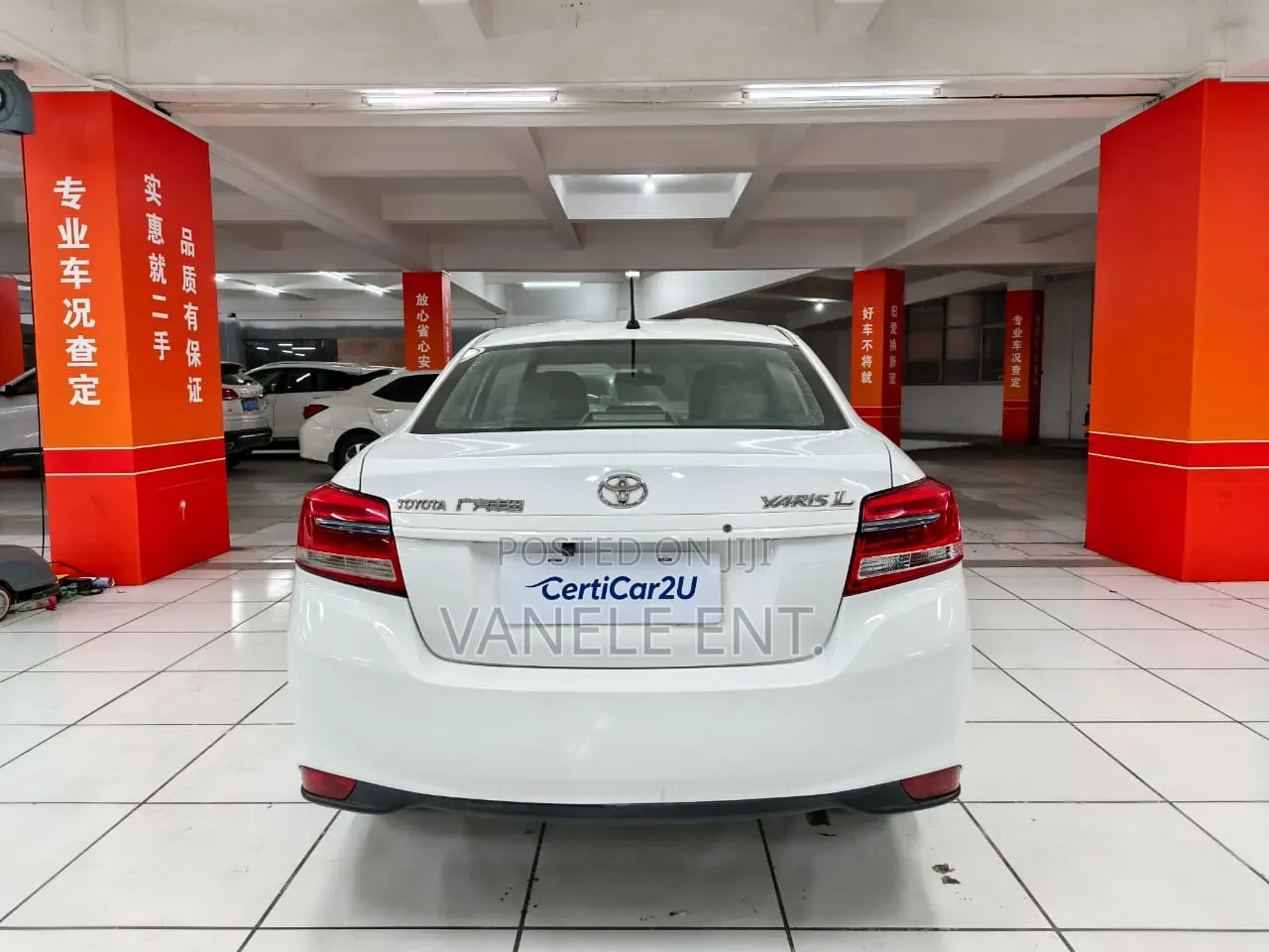 Toyota Yaris 2017 White