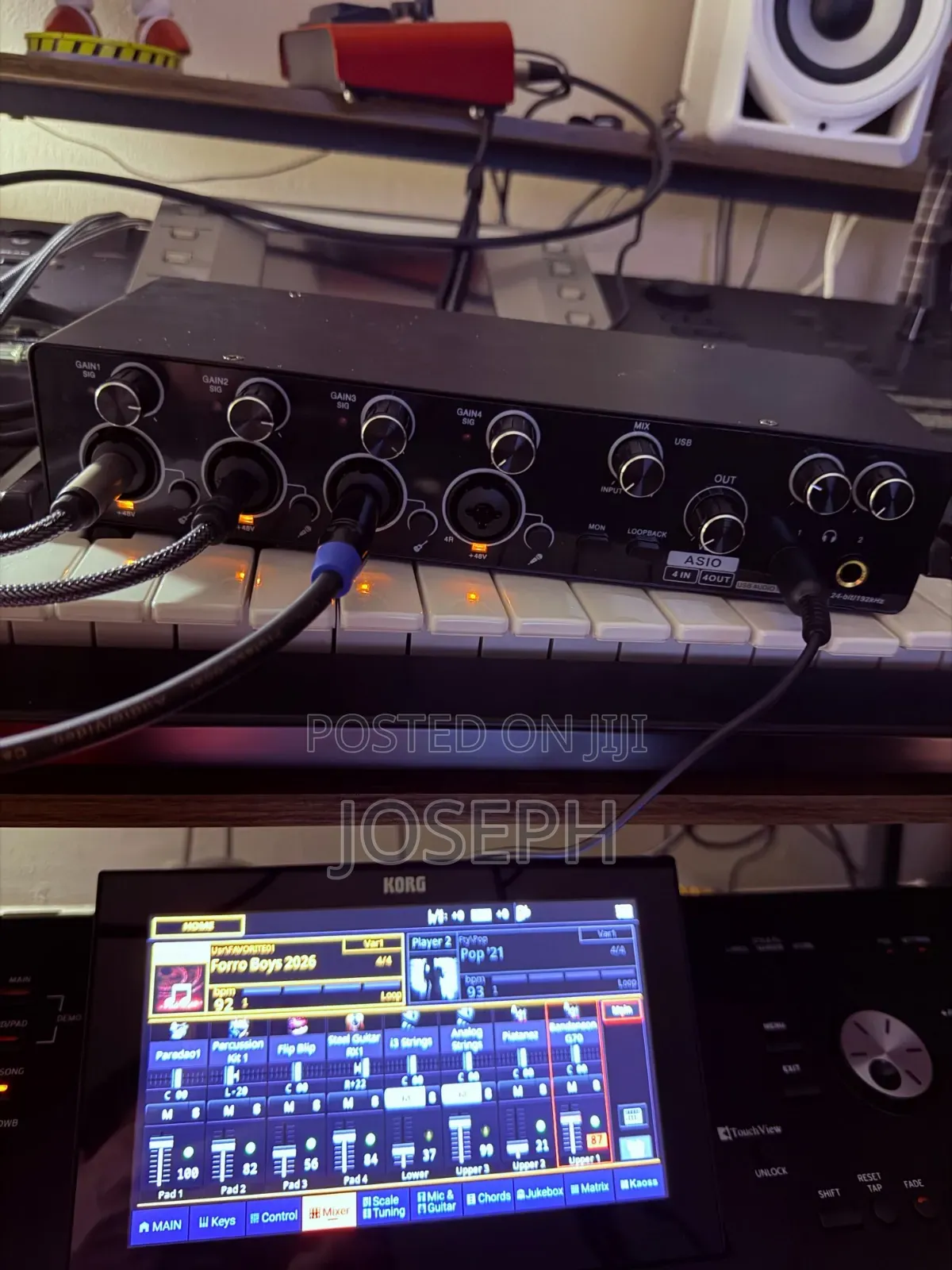 4 Channels Audio Interface