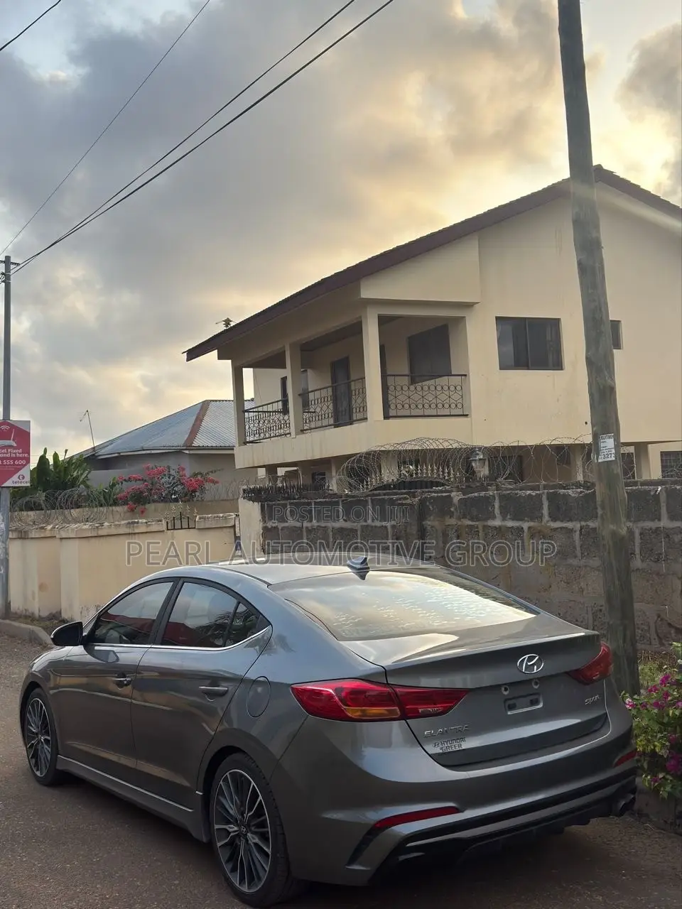 Hyundai Elantra Sport 2018 Gray