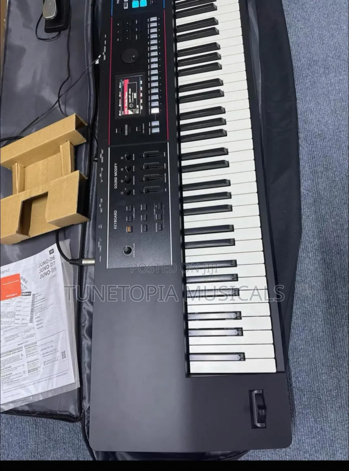 Roland JUNO-D8 88key Weighted Hammer-Action Stage Synthesizer Keyboard