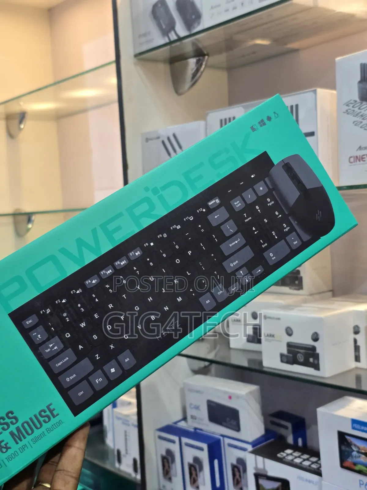 Heatz Zk36 Wireless Keyboard and Mouse Combo
