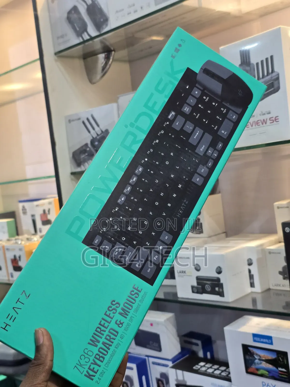 Heatz Zk36 Wireless Keyboard and Mouse Combo