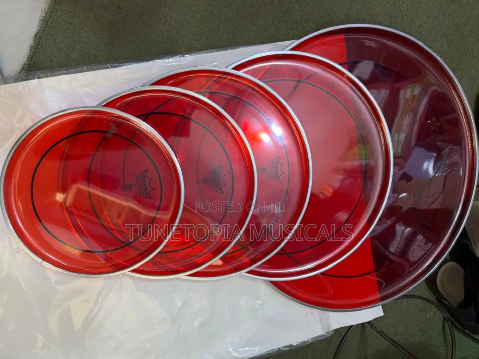 5set Coloured Vellom (Drum Head)