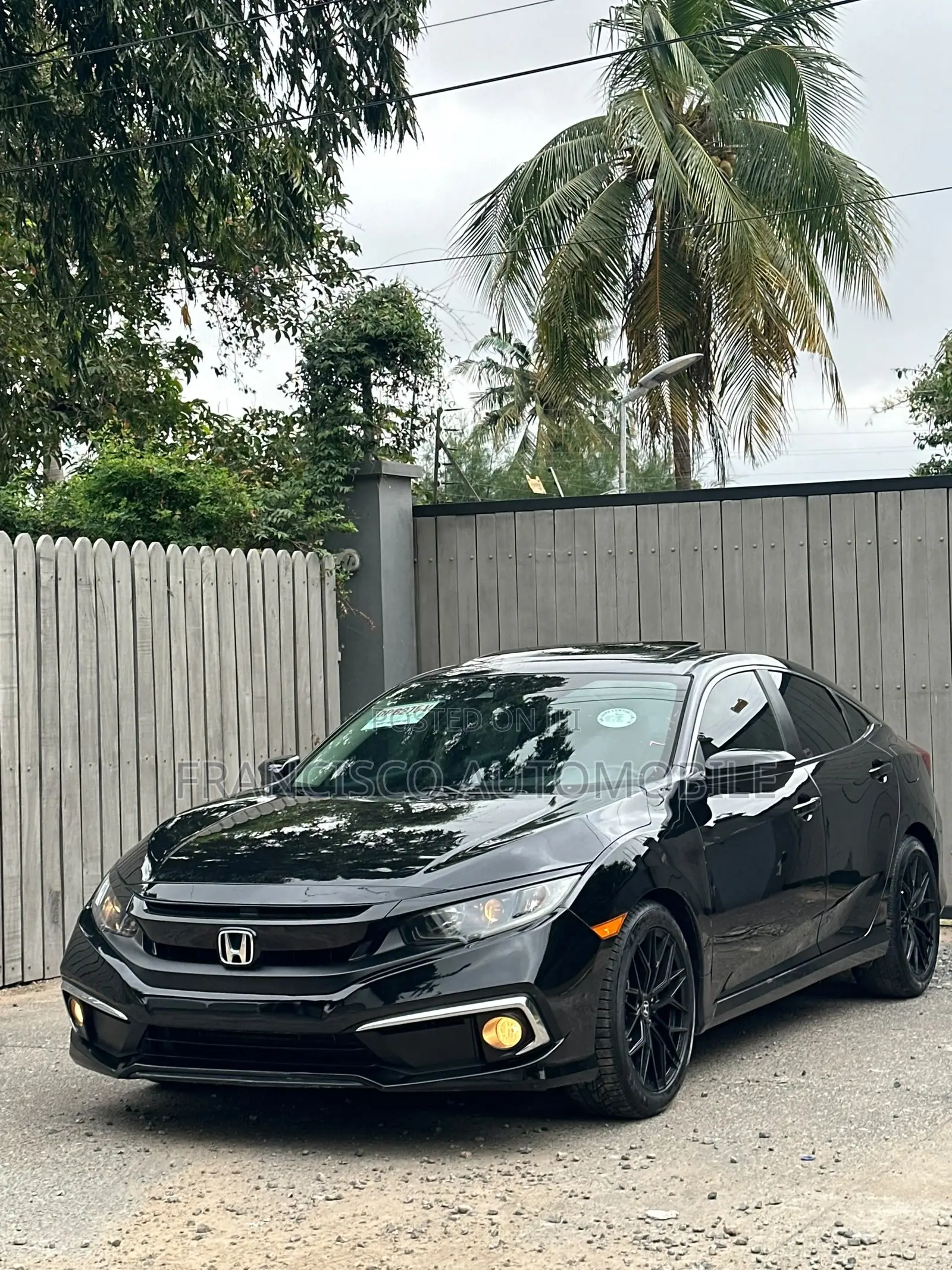 Honda Civic EX Sedan 2020 Black