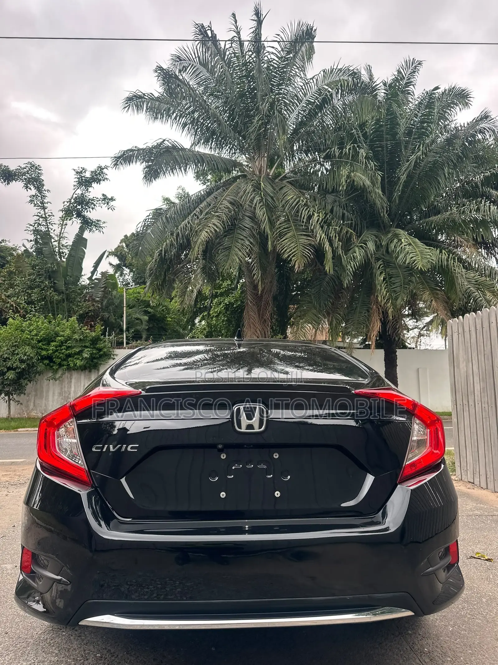 Honda Civic EX Sedan 2020 Black