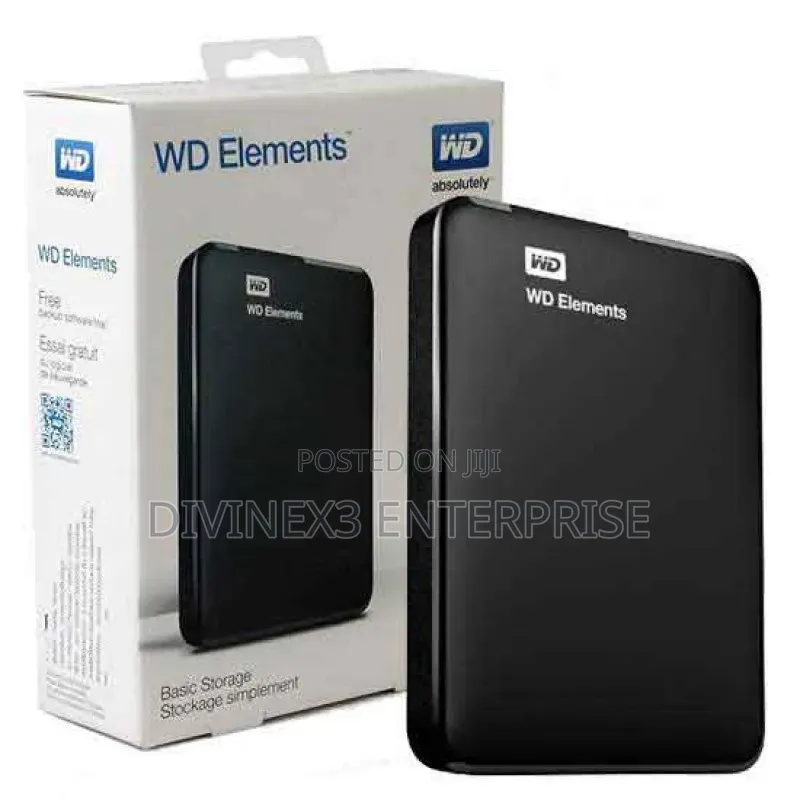 WD Elements External Drive Enclosure