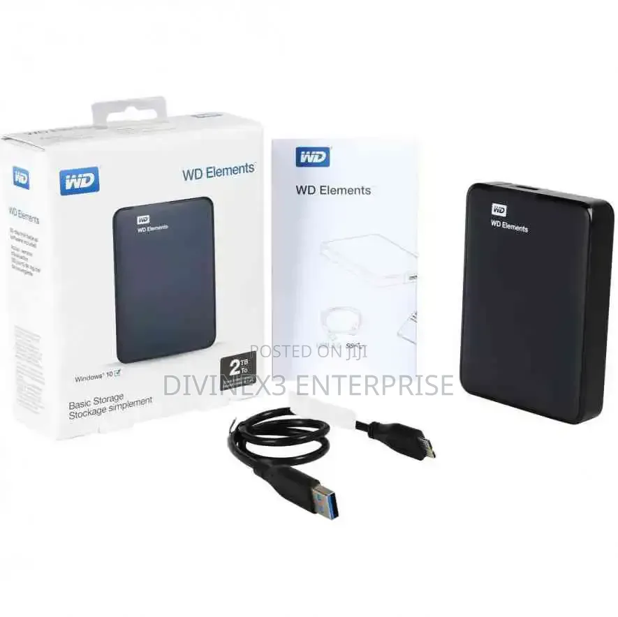 WD Elements External Drive Enclosure