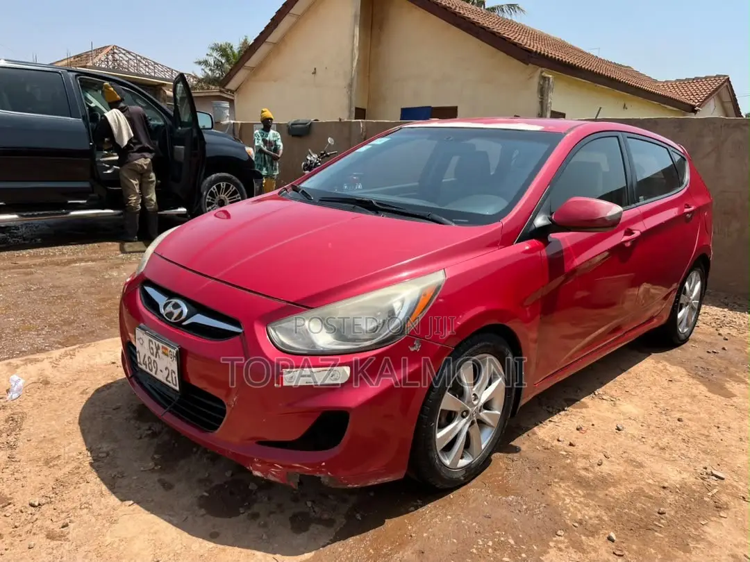 Hyundai Accent 2014 Red