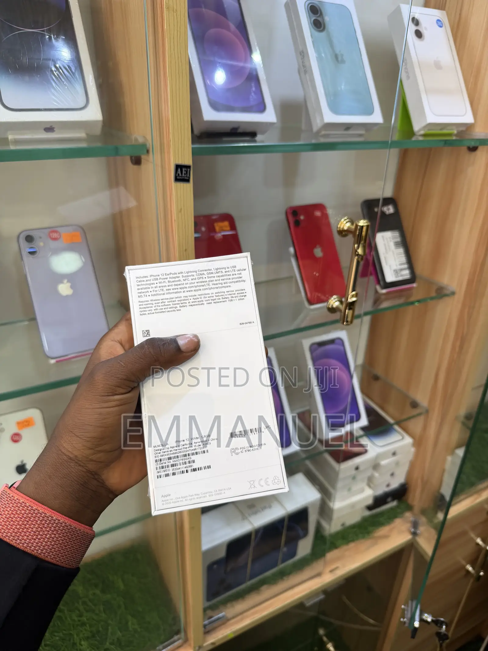 New Apple iPhone 12 128 GB White