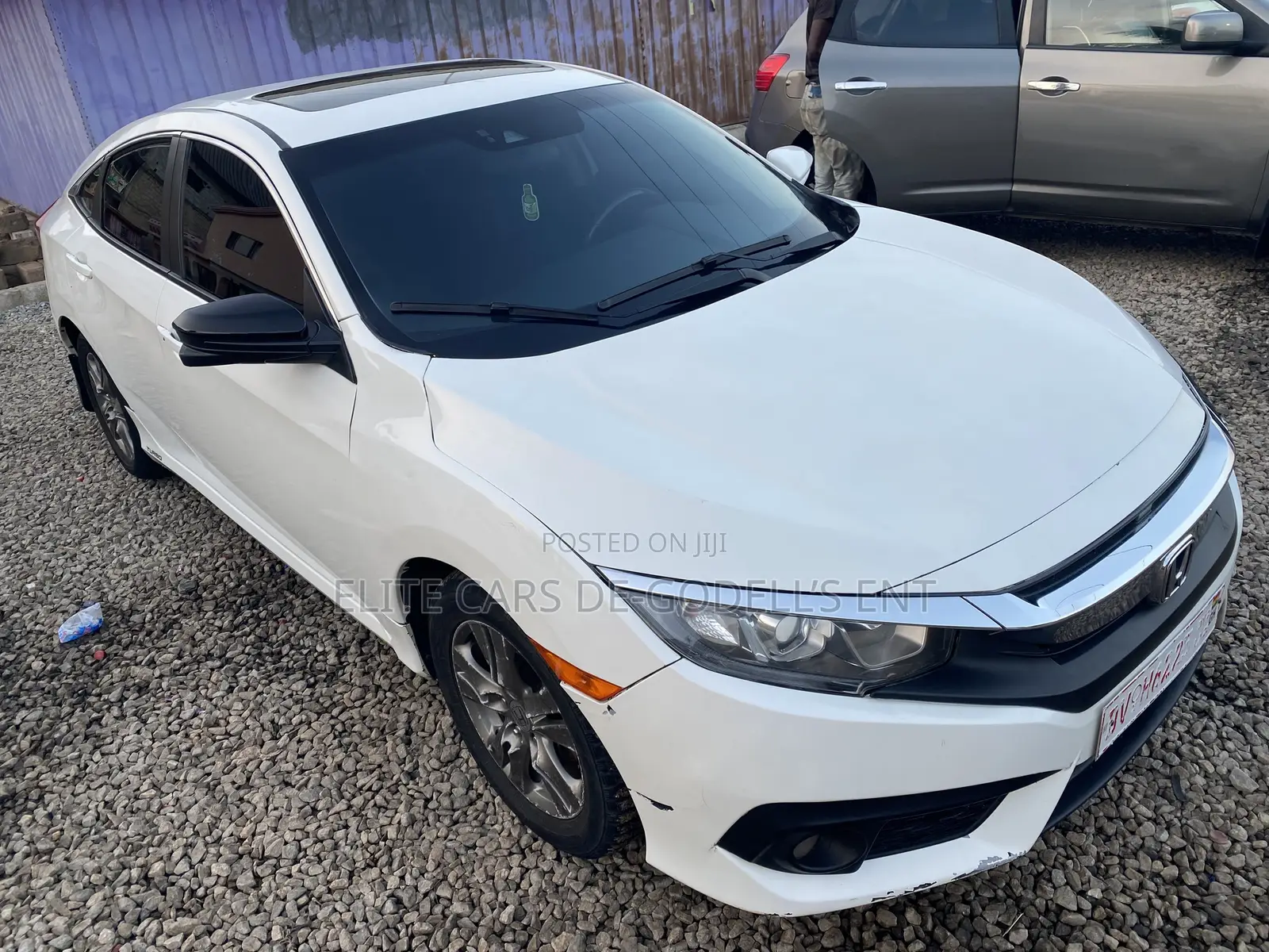 Honda Civic EX 4dr Sedan (2.0L 4cyl) 2017 White