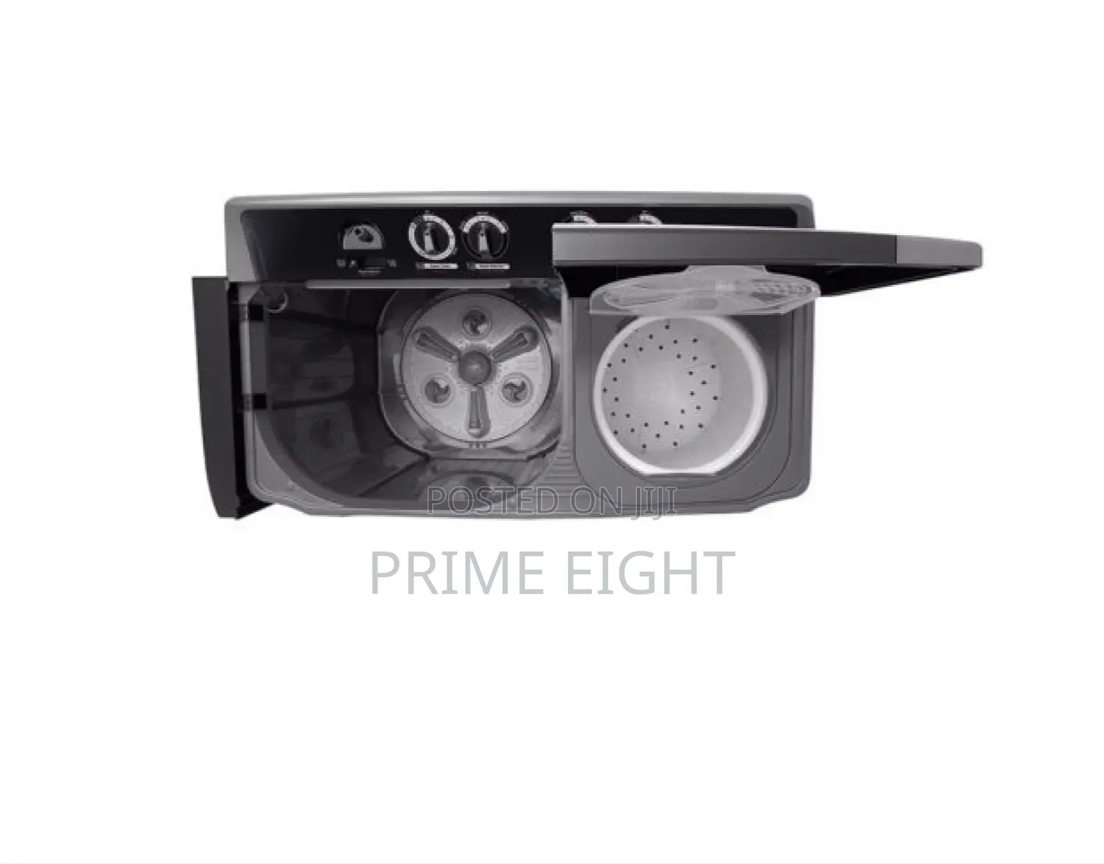 LG 18Kg Semi-Automatic Twin Tub Washing Machine (Model P1861RWN9T)