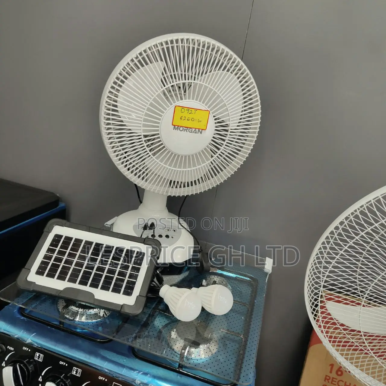 Saturday Special Promo on Our Firm Morgan Rechargeable Fan With Bulbs