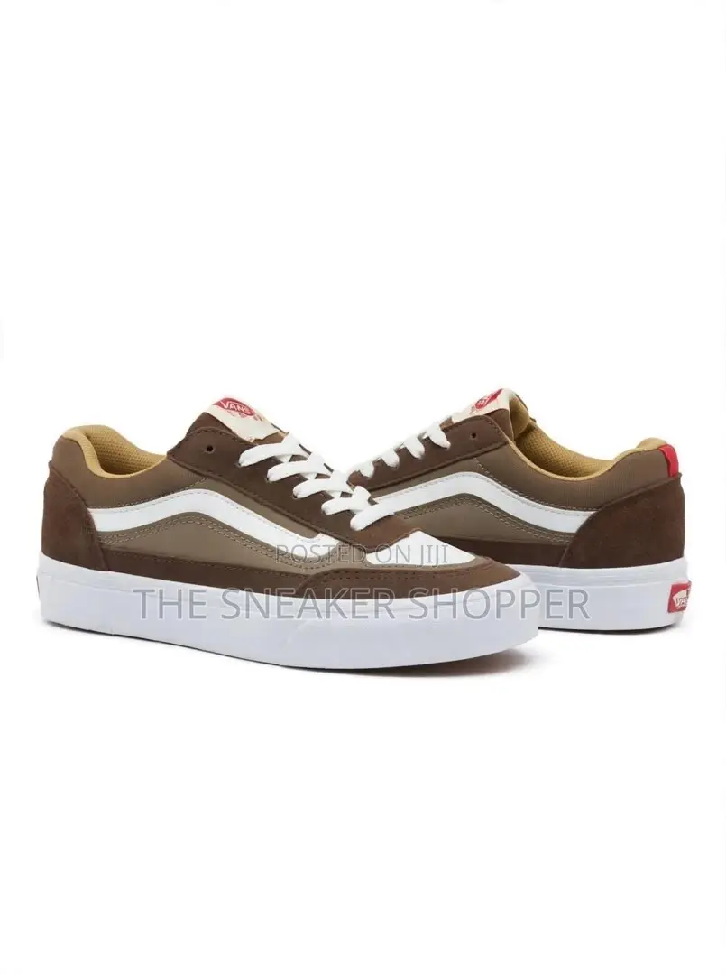 Vans Knu Skool - Brown / Walnut / White