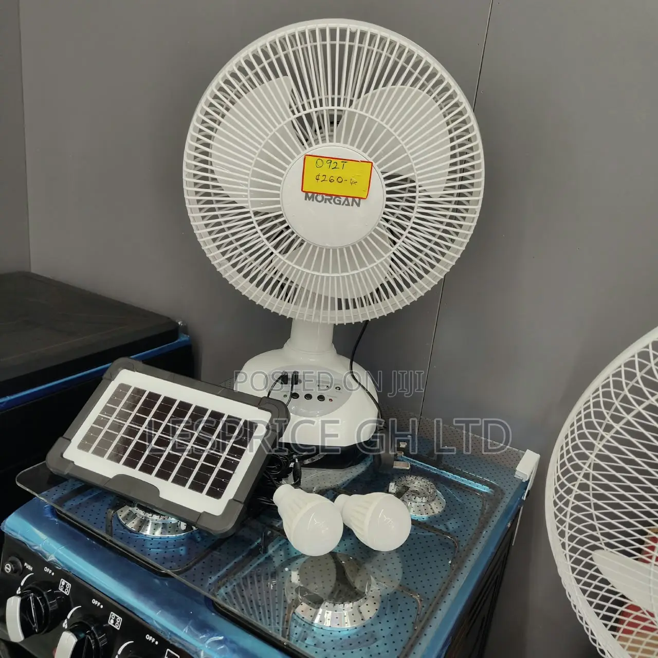 Mega Price Drop on Our Ultra Modern Rechargeable Morgan Solar Fan