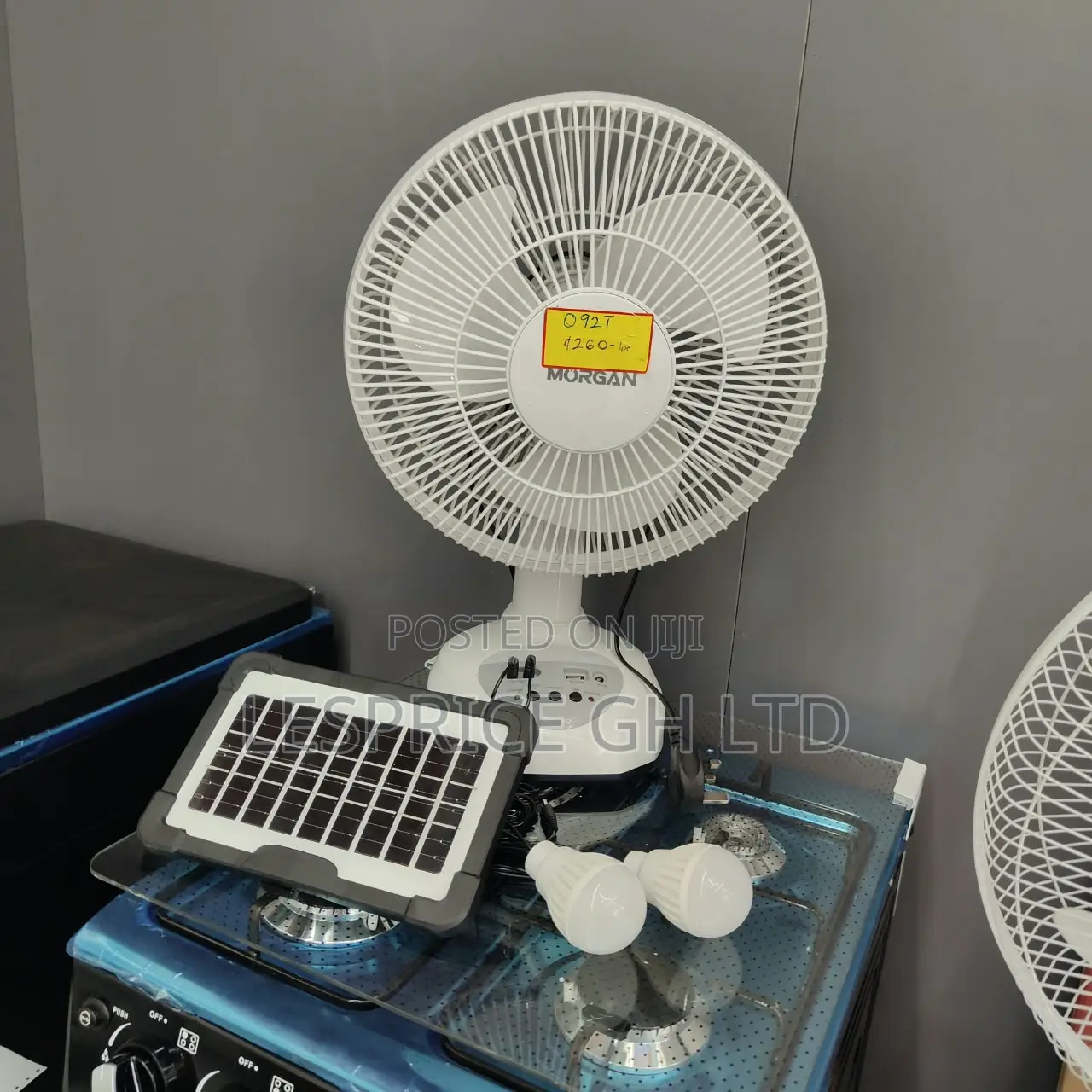 Mega Price Drop on Our Ultra Modern Rechargeable Morgan Solar Fan