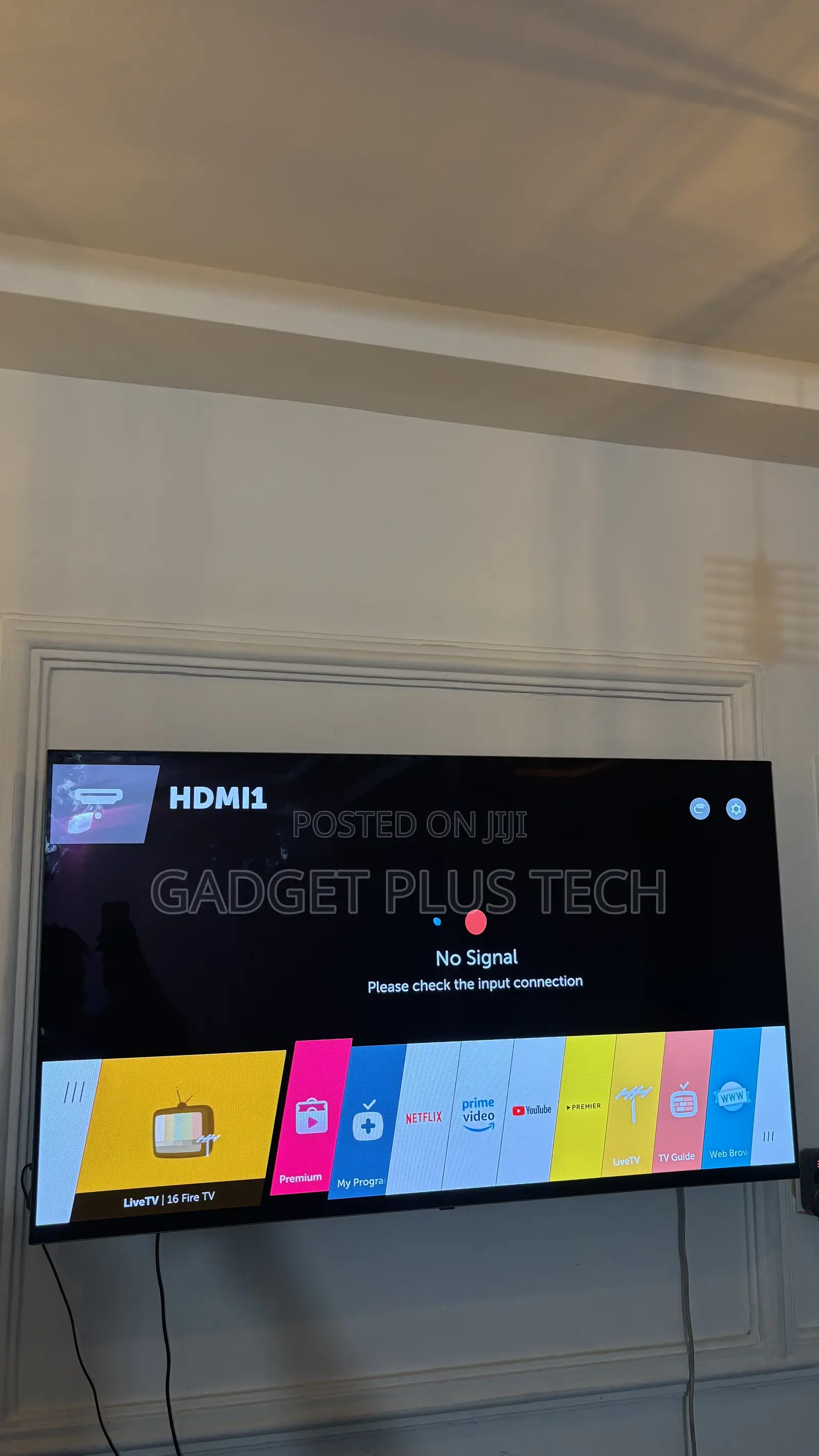 Home Used 55” LG OLED FHD Smart TV