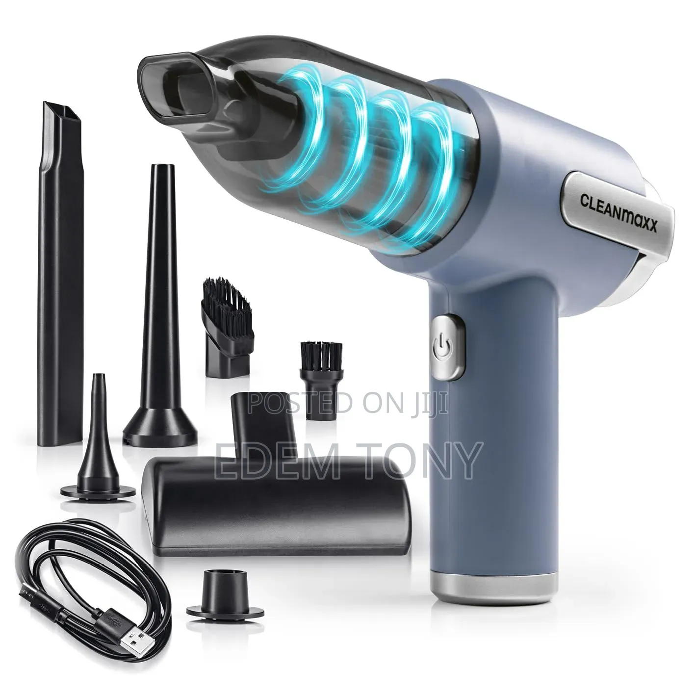 CLEANmaxx Cordless Handheld Vacuum Cleaner - Suction & Blower Function