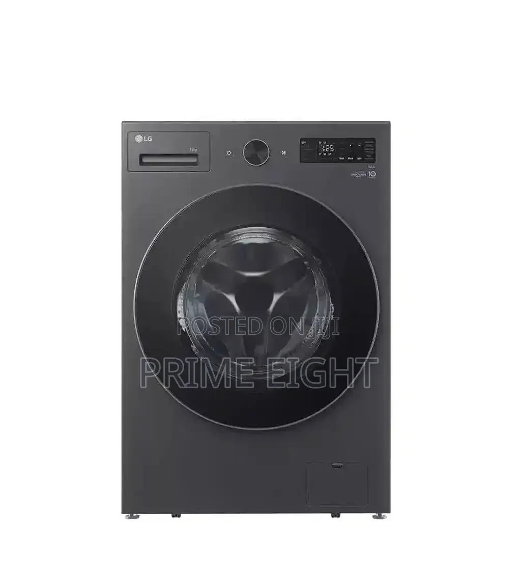 LG F0Z6DYP24 15 Kg Front-Load Washing Machine Featuring Smart AI