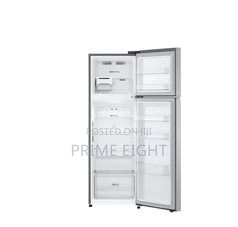 Tu285L Top Freezer Fridge in Platinum Silver, Cool Pac