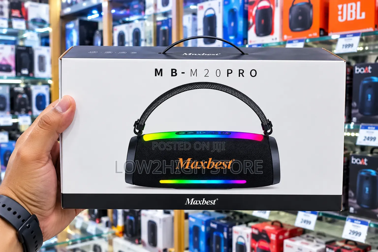 Maxbest MB-M20 PRO 30W Deep Bass Bluetooth Speaker - Low2High