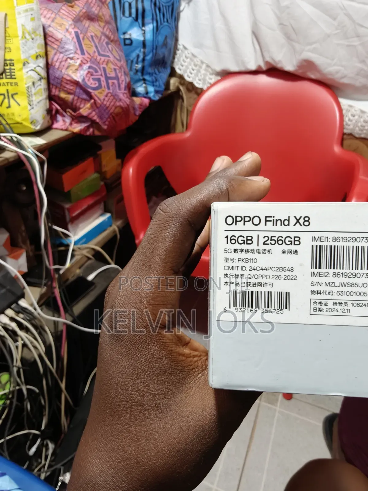 Oppo Find X8 256 GB Black