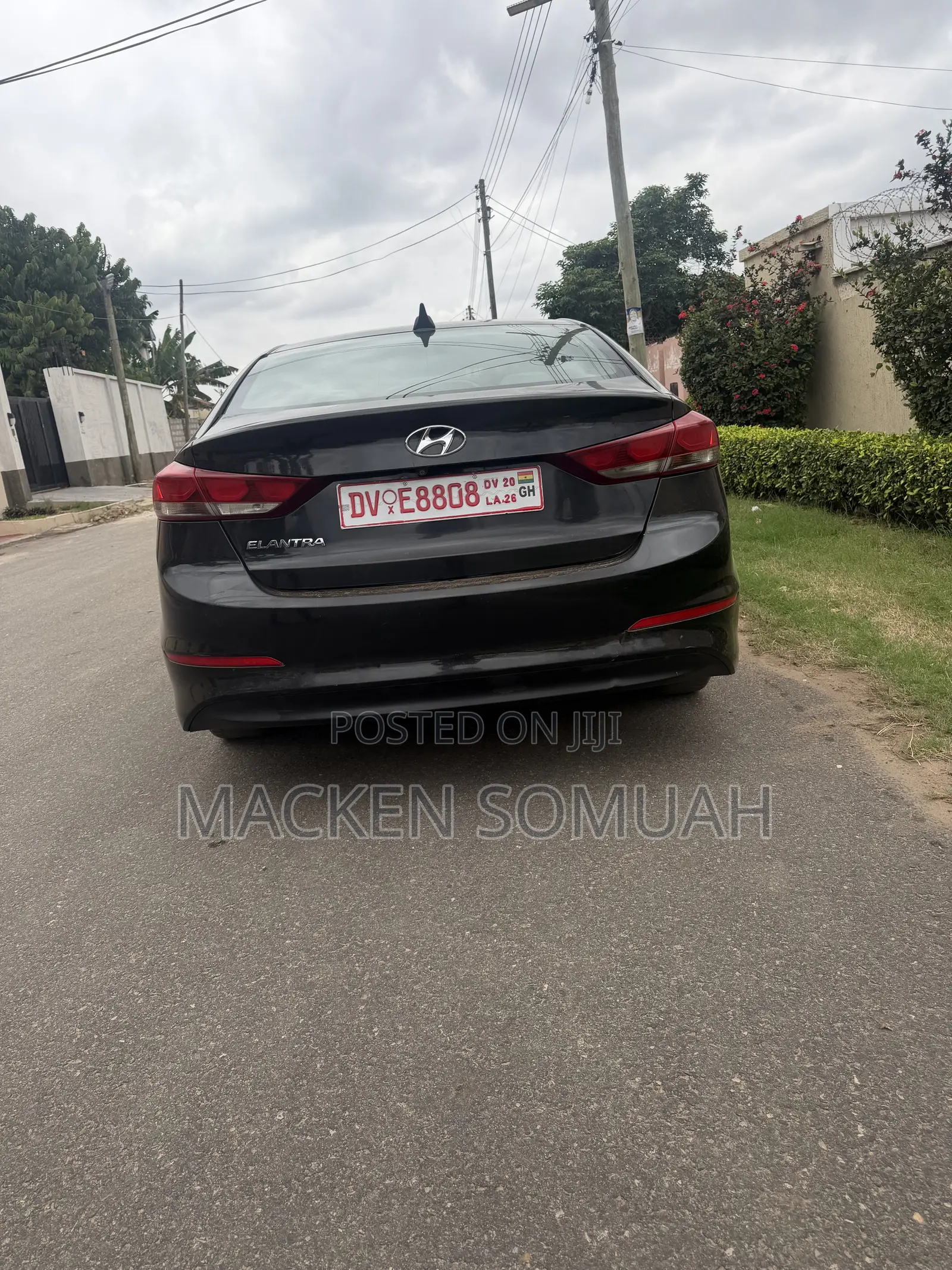 Hyundai Elantra SE Sedan FWD (2.0L 4cyl 6M) 2017 Black
