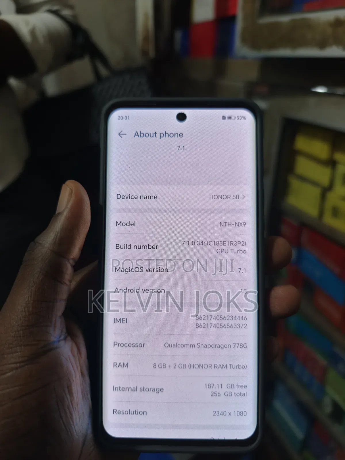 Honor 50 256 GB Rose Gold