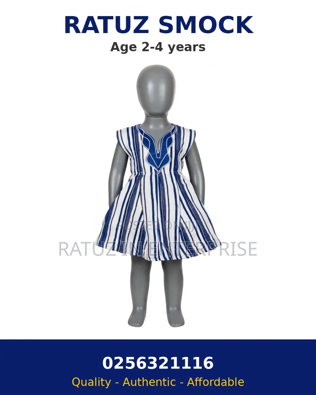 Smocks for Children, Girl Age 2-3