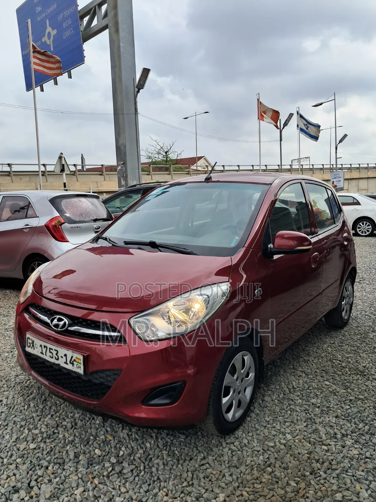 Hyundai I10 2009 Red