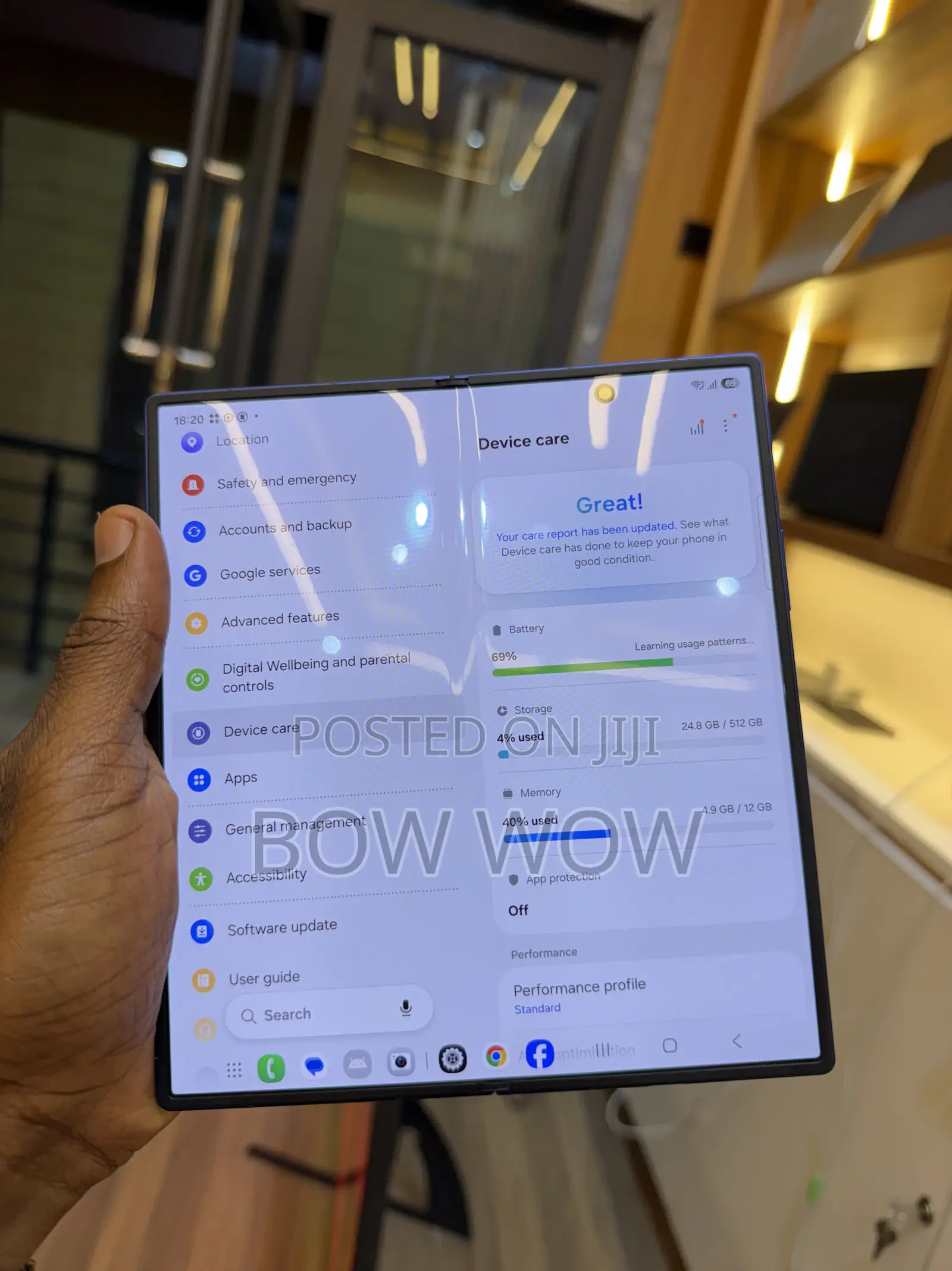 Samsung Galaxy Z Fold7 512 GB Blue