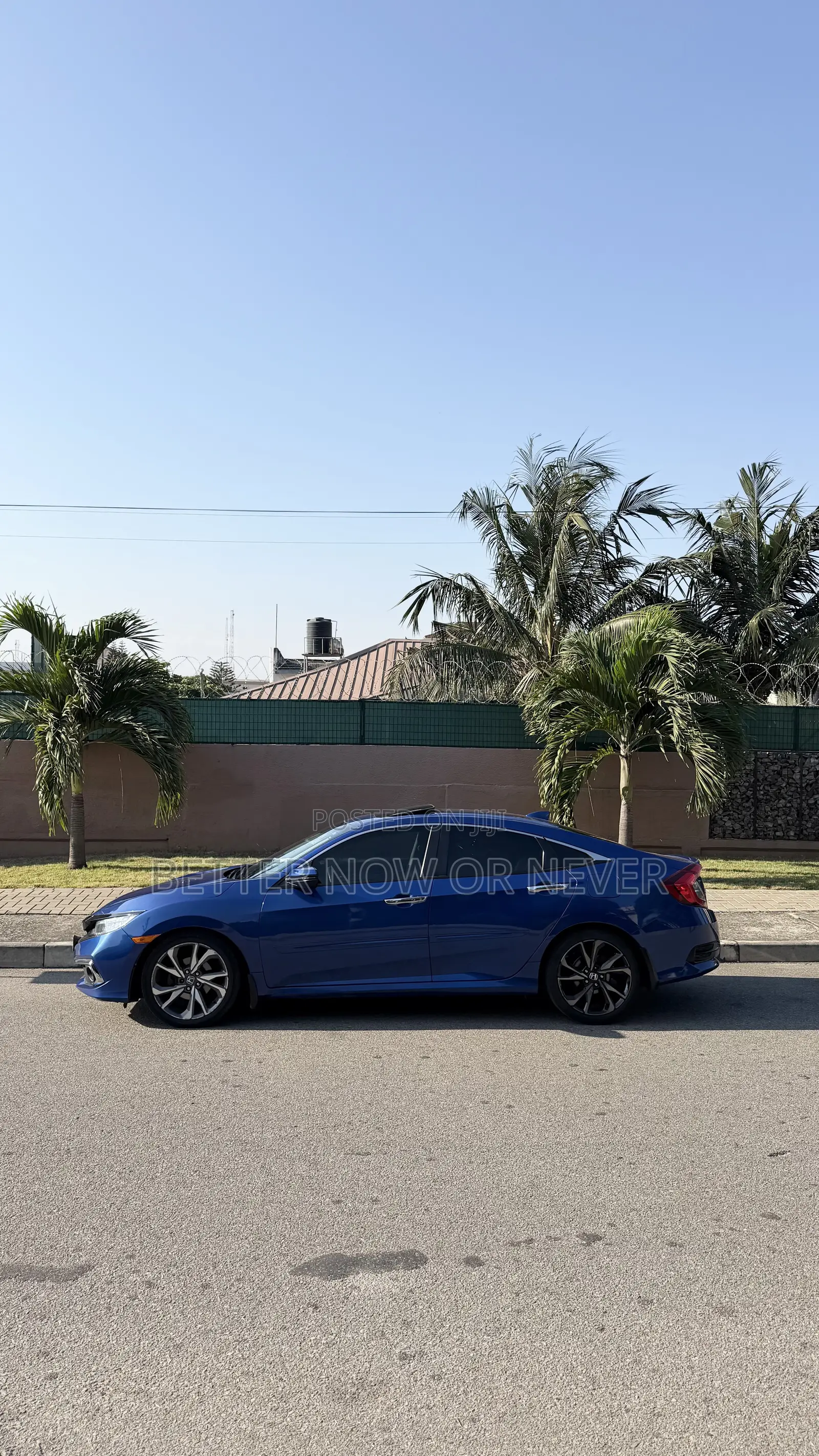 Honda Civic Touring Sedan 2019 Blue