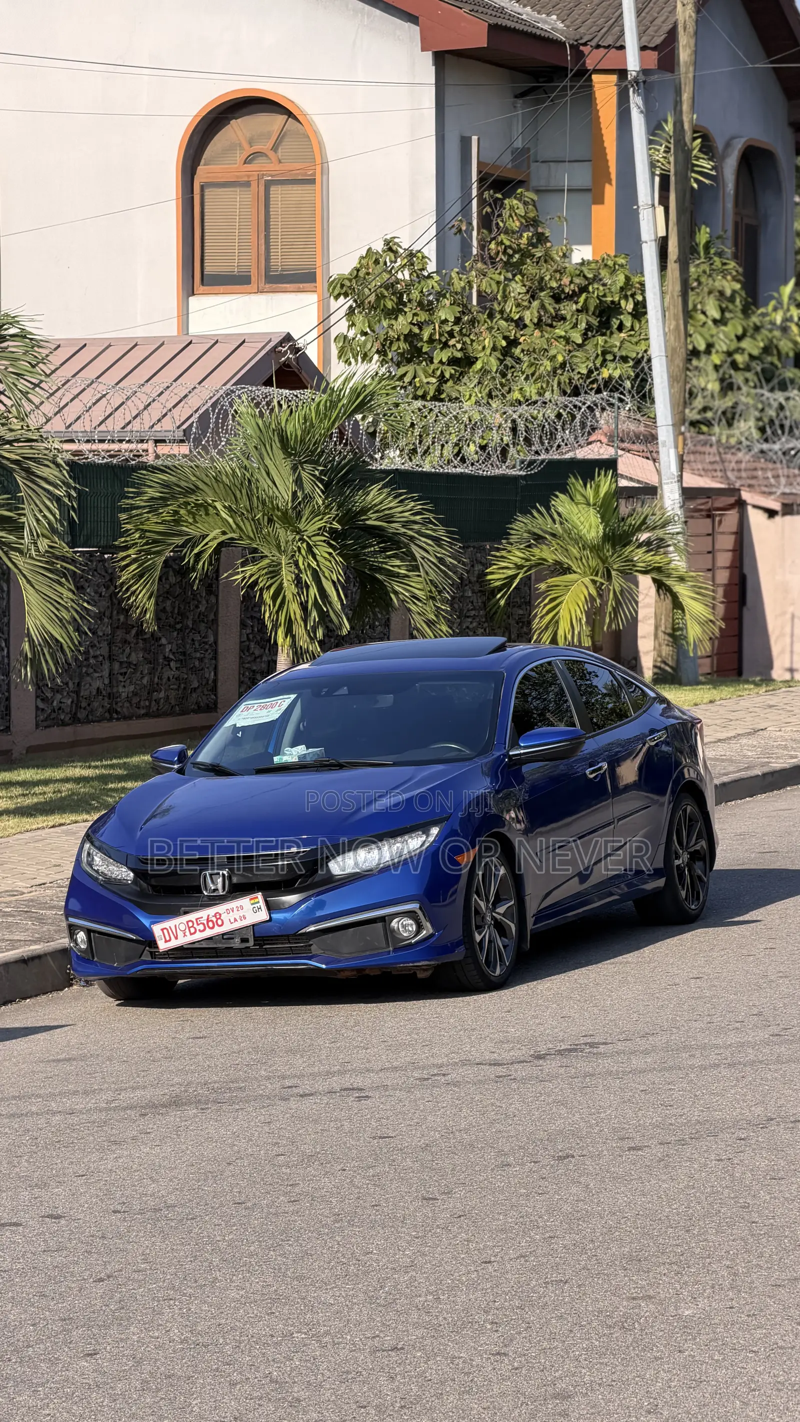 Honda Civic Touring Sedan 2019 Blue