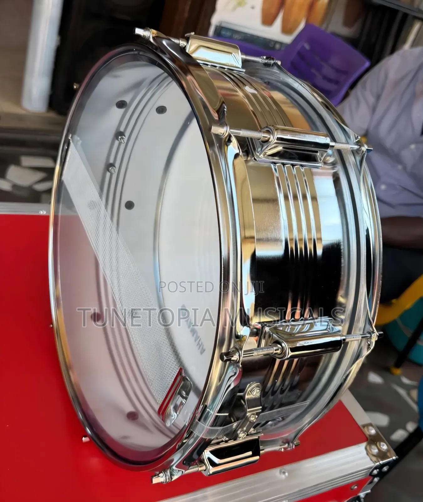 Yamaha Chrome Steel Snare Drum