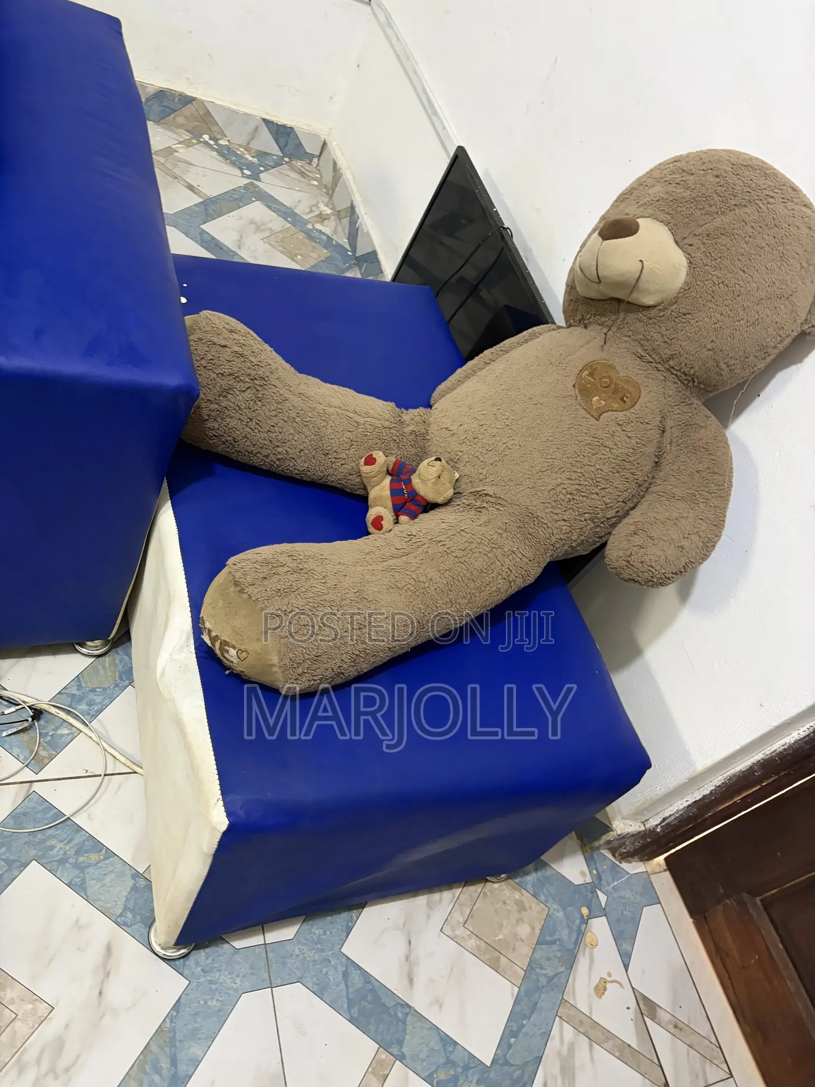3 in One L Shape Sofa Set.