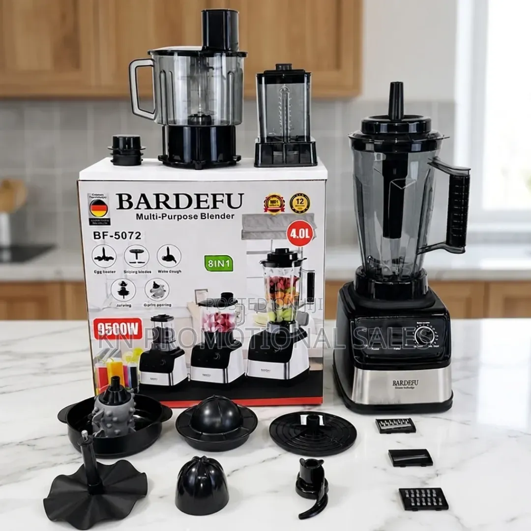 9500w Bardafu Blender - 8 in 1 Set
