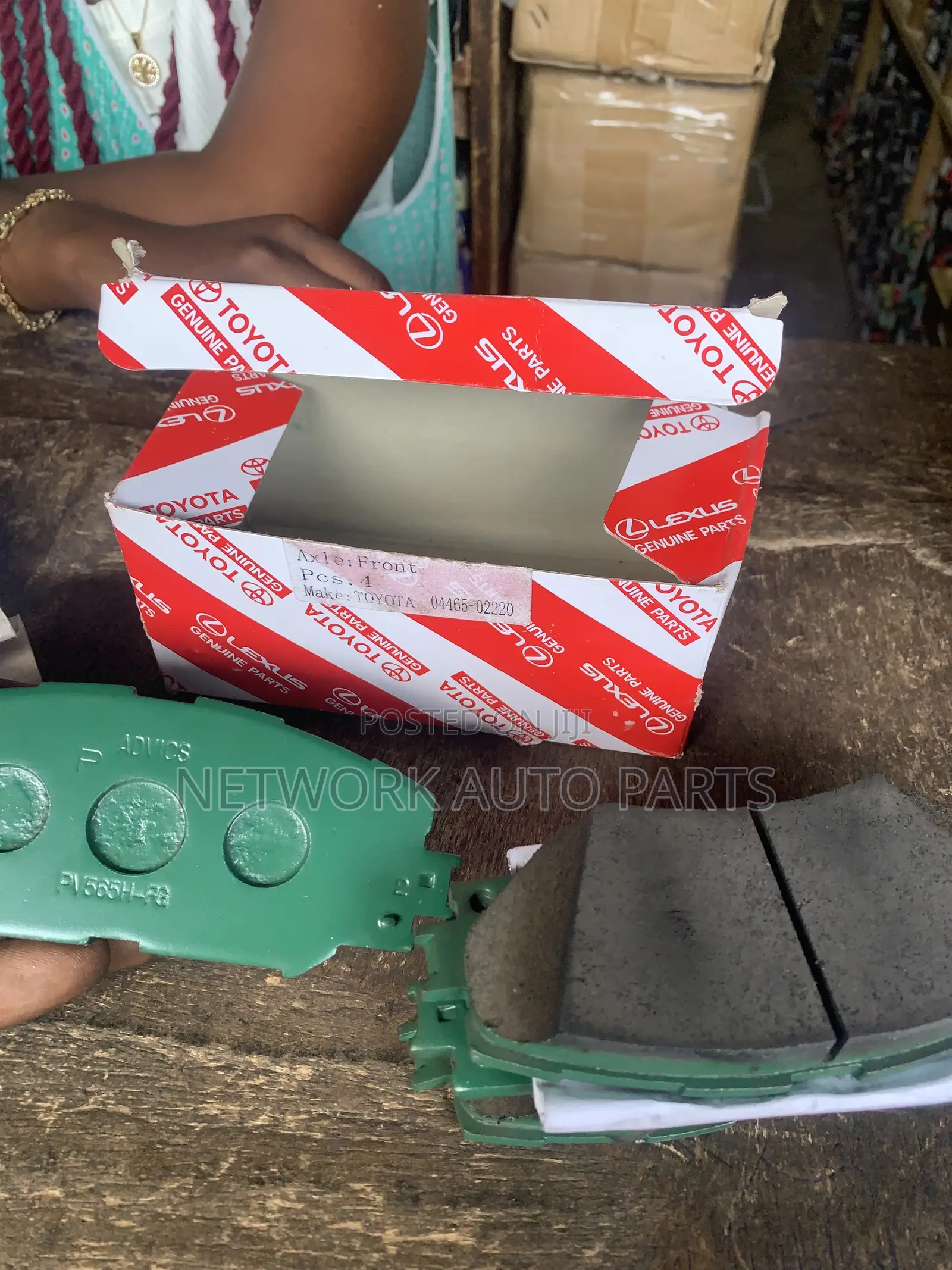 Original Brake Pad for Toyota Car
