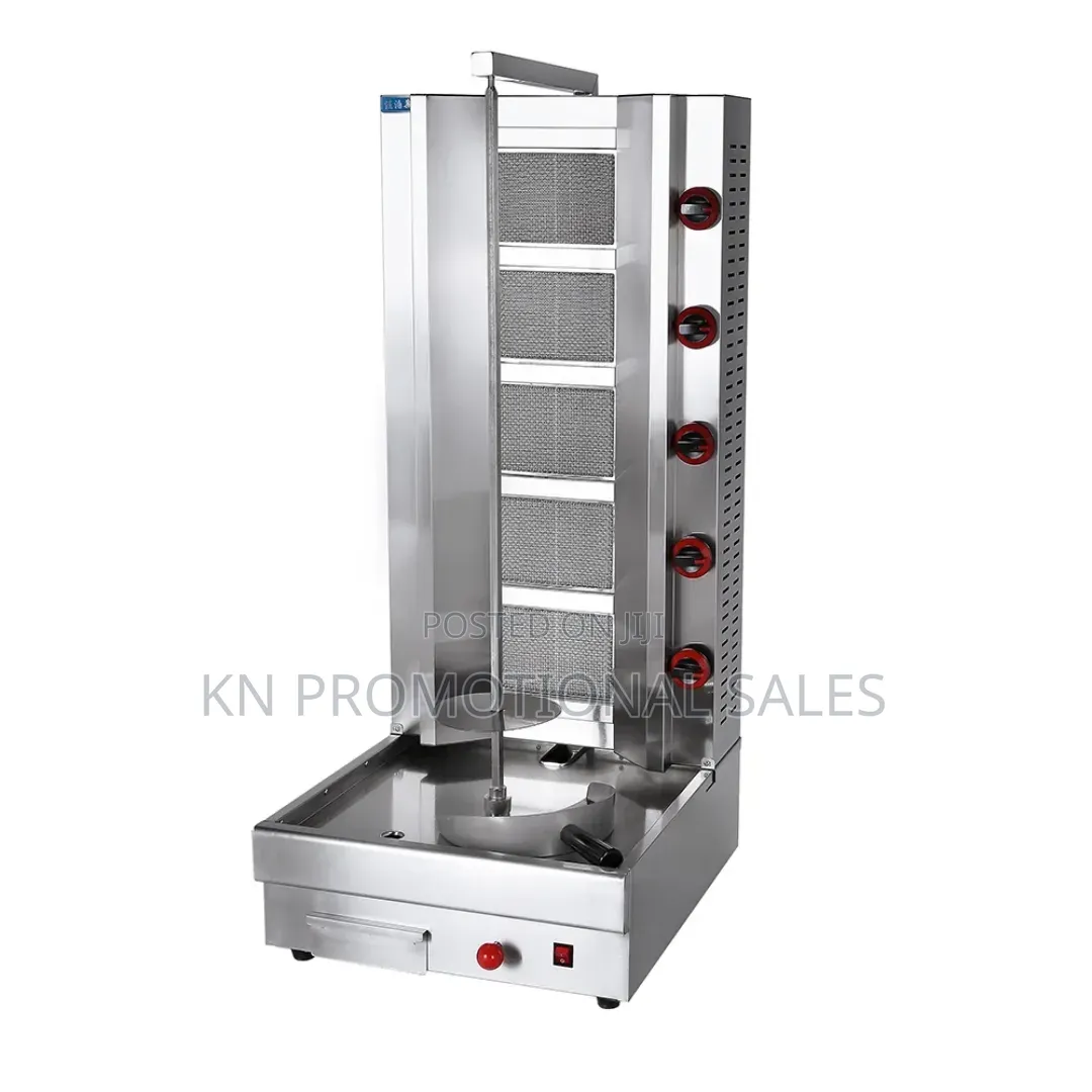 5 Burner Gas Shawarma Machine