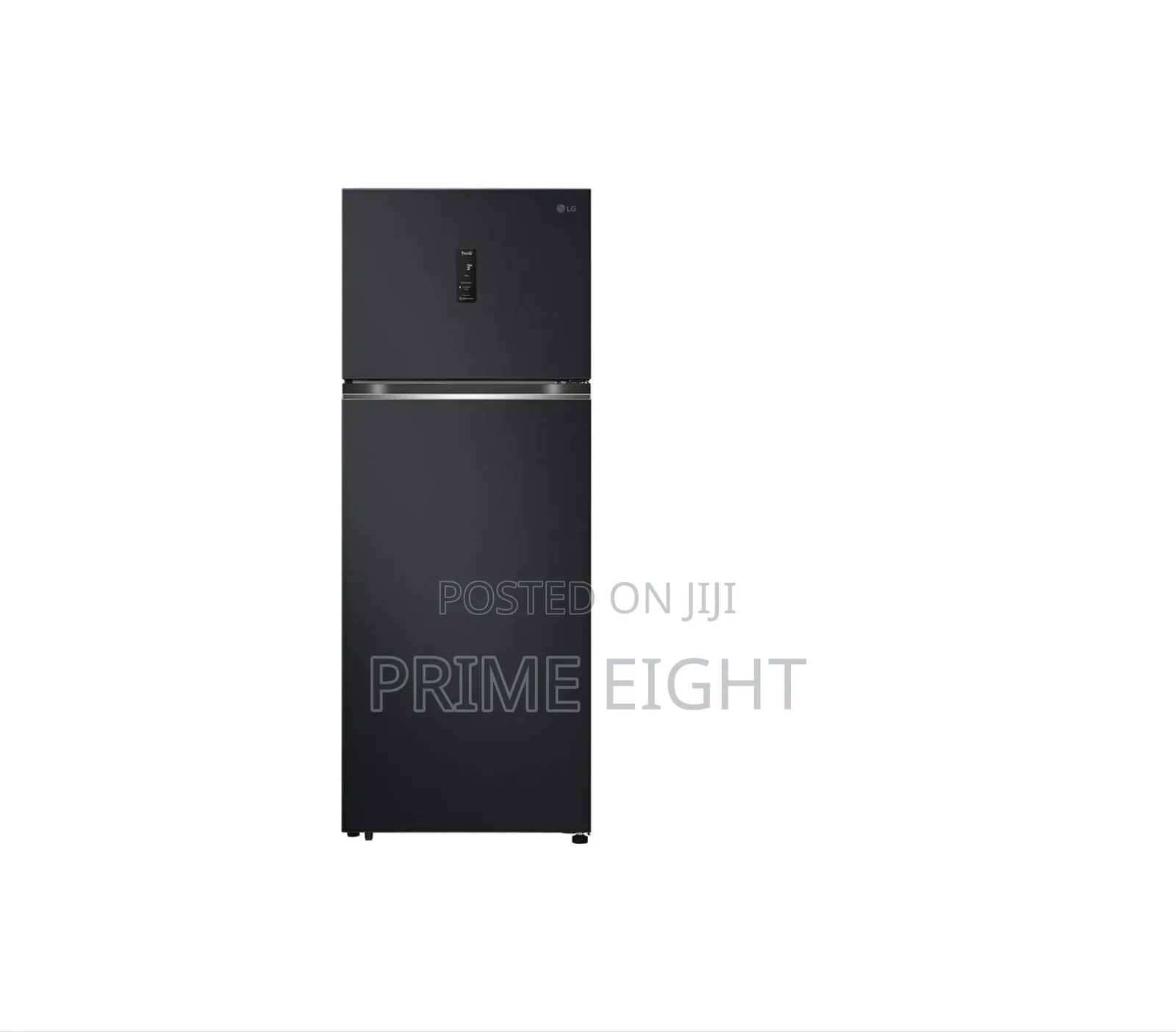 LG GN-F452PFAQ 473L Top-Freezer Refrigerator in Essence Matt Black