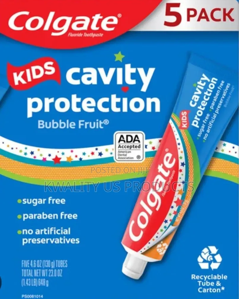Colgate Kids Cavity Protection Kids Toothpaste - 5 Pack