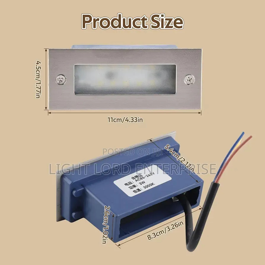 Embedded Line Led Step Light