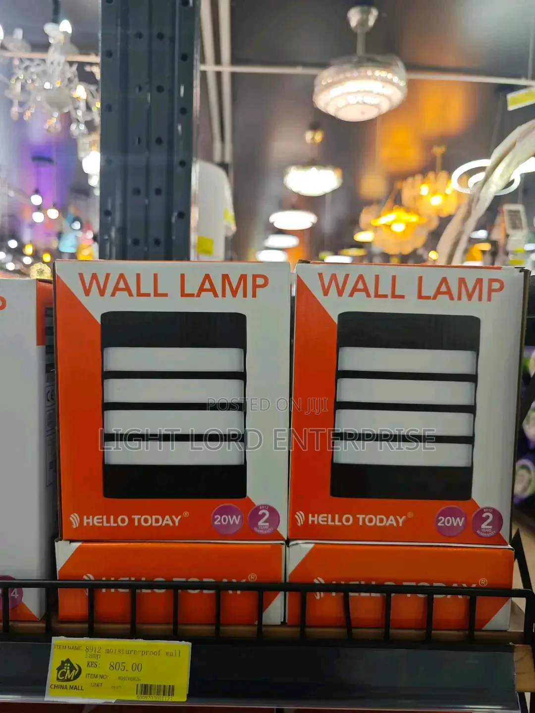 Castle Plastic Led Wall Light